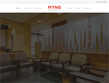 Tablet Screenshot of myngarchitects.com